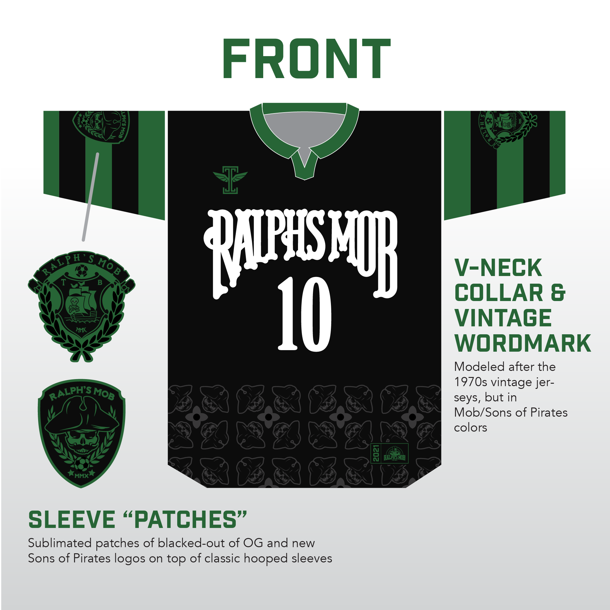 2021 Sons of Pirates Jersey, Mens